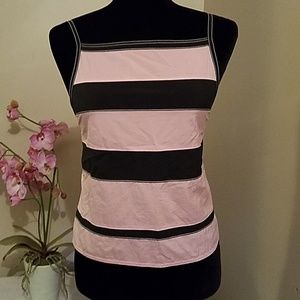 FENDI NWOT PINK & BLACK TANK